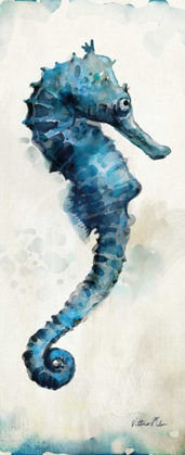 Picture of WATERCOLOR SEAHORSE PANEL I