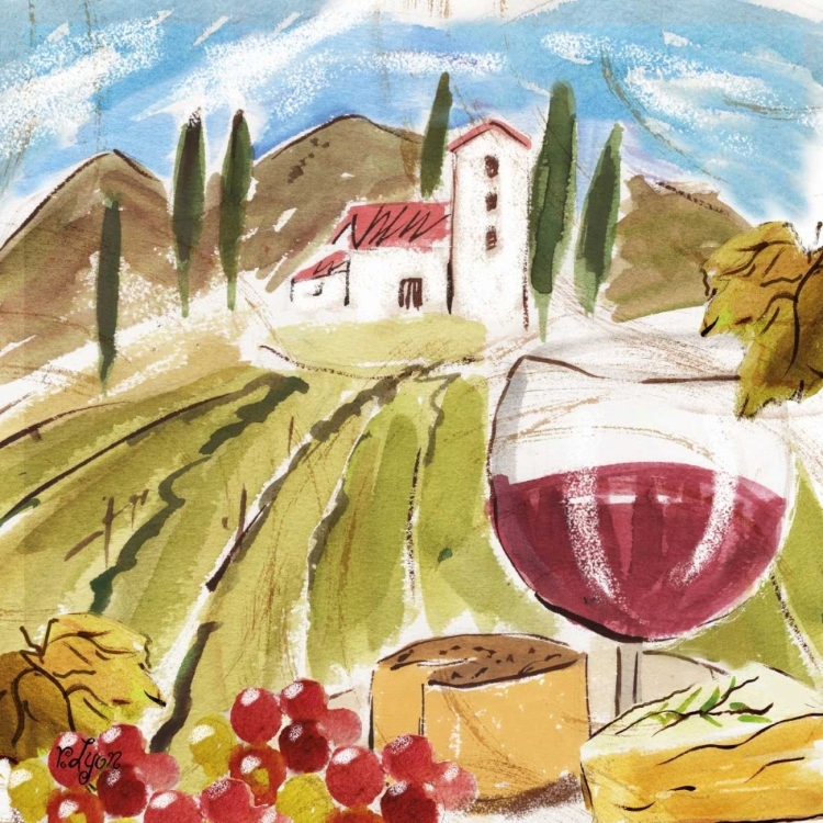 Picture of TUSCAN WATERCOLOR IV