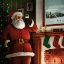 Picture of CHRISTMAS EVE SANTA