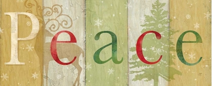 Picture of PEACE RUSTIC SIGN II