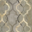 Picture of ABSTRACT WAVES BLACK-GOLD TILES III
