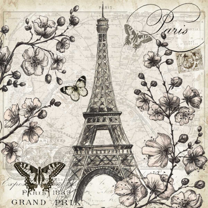 Picture of PARIS IN BLOOM I 