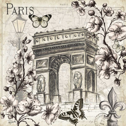 Picture of PARIS IN BLOOM II 