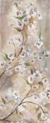 Picture of CHERRY BLOSSOMS TAUPE PANEL I 