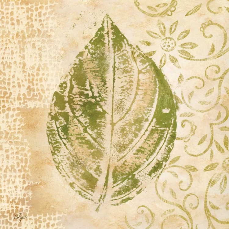 Picture of LEAF SCROLL IV 