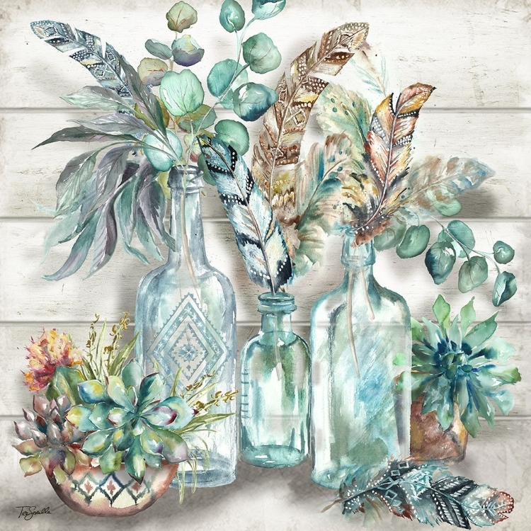 Picture of TRIBAL FEATHERS STILL LIFE