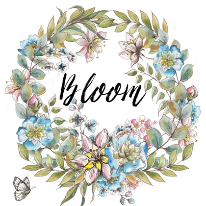 Picture of BOHO FLORAL WREATH BLOOM