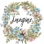 Picture of BOHO FLORAL WREATH IMAGINE