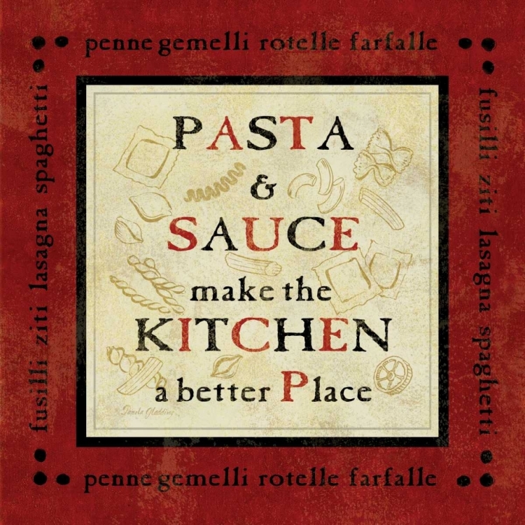 Picture of PASTA SAYINGS II