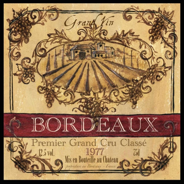 Picture of GRAND VIN WINE LABEL III