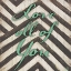 Picture of CHEVRON SENTIMENTS TEAL I