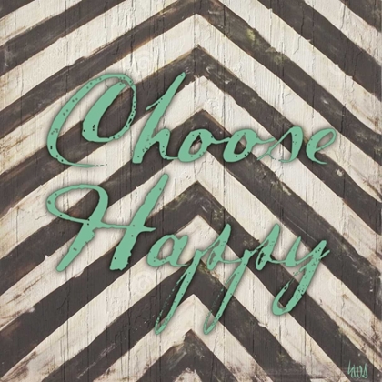 Picture of CHEVRON SENTIMENTS TEAL II