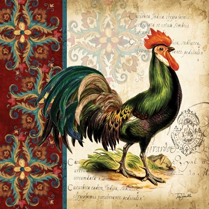 Picture of SUZANI ROOSTER I