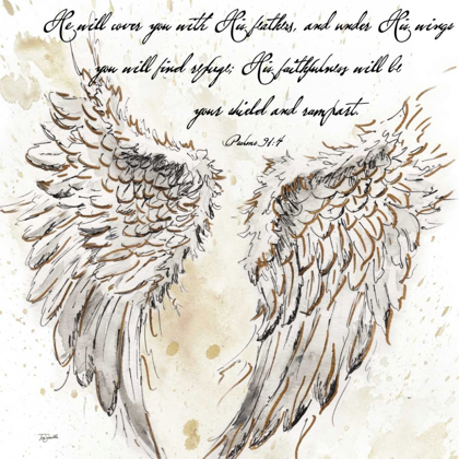 Picture of ON ANGELS WINGS I