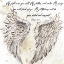 Picture of ON ANGELS WINGS I