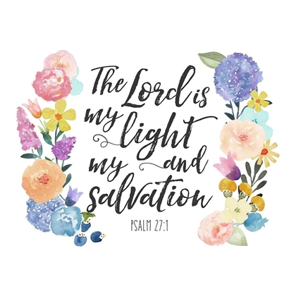 Picture of FLORAL BIBLE VERSE II
