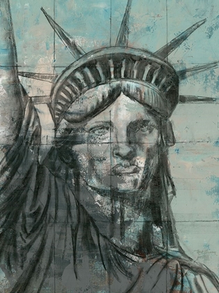 Picture of STATUE OF LIBERTY CHARCOAL
