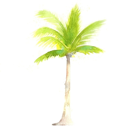 Picture of TROPICAL ICONS PALM TREE