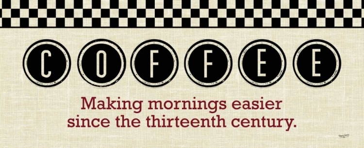 Picture of CHECKERED KITCHEN SIGN I