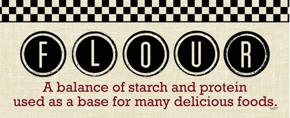 Picture of CHECKERED KITCHEN SIGN II