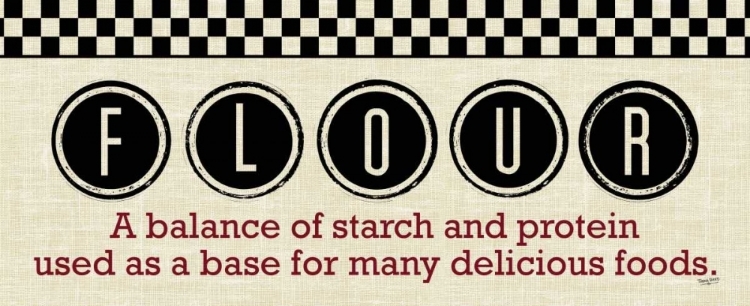 Picture of CHECKERED KITCHEN SIGN II