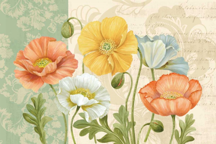 Picture of PASTEL POPPIES MULTI LANDSCAPE