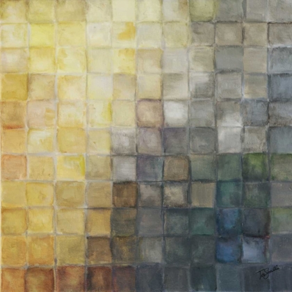Picture of YELLOW GRAY MOSAICS II