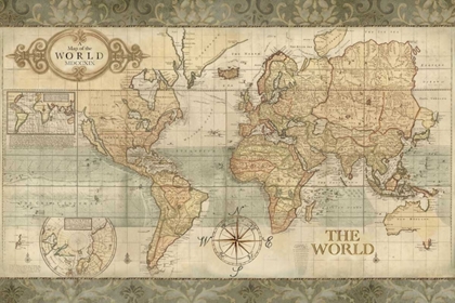 Picture of CLASSIC WORLD MAP 