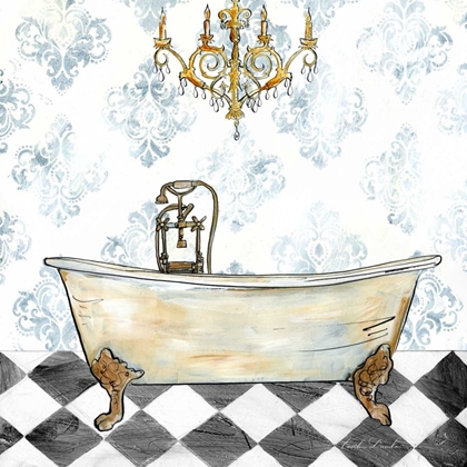 Picture of CHECKERBOARD BATH I 