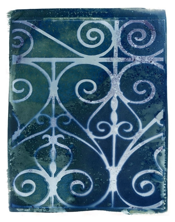 Picture of WROUGHT IRON CYANOTYPE II