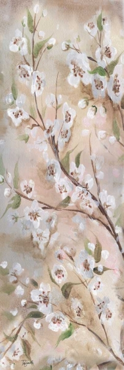Picture of CHERRY BLOSSOMS TAUPE PANEL II 