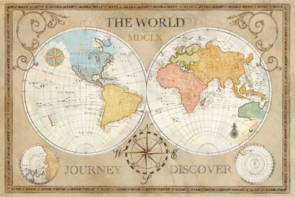 Picture of OLD WORLD JOURNEY MAP