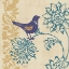 Picture of BLUE INDIGO BIRD I