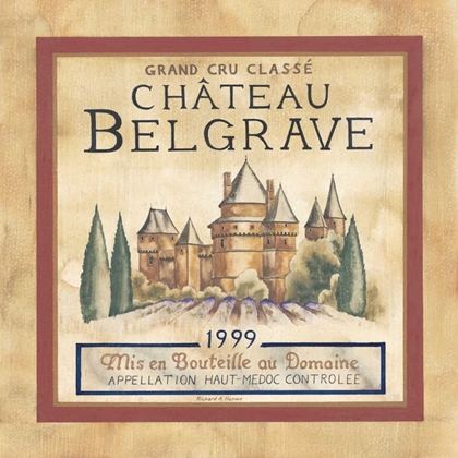 Picture of CHATEAU BELGRAVE 1999