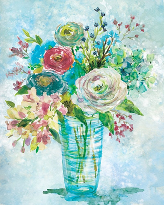 Picture of BLUE BOUQUET I