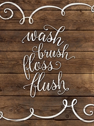 Picture of WASH, BRUSH, FLOSS,
