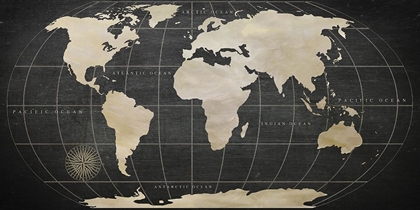 Picture of VINTAGE WORLD MAP