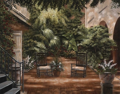 Picture of COURTYARD IN NEW ORLEANS I