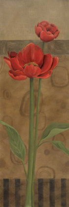 Picture of GEOMETRIC POPPY I