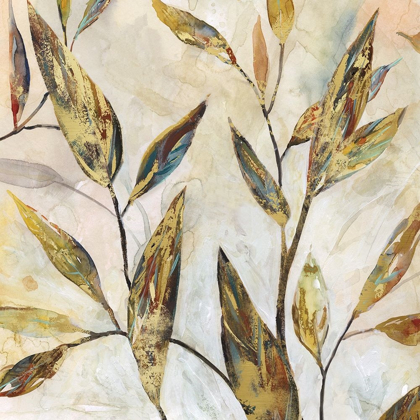 Picture of GILDED LEAVES II