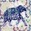 Picture of PAINTED ELEPHANT I
