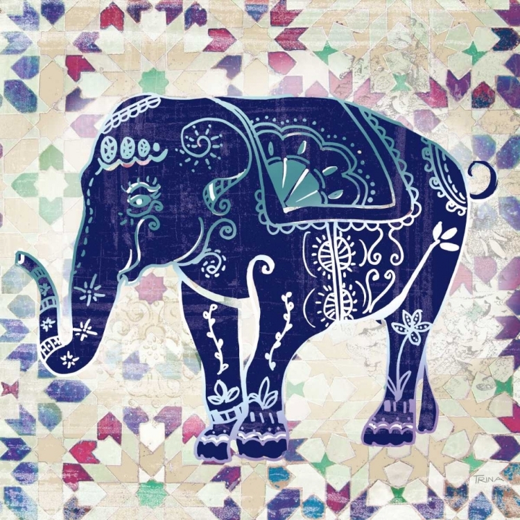 Picture of PAINTED ELEPHANT II