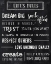 Picture of CHALKBOARD RULES