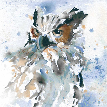 Picture of OWL ON BLUE