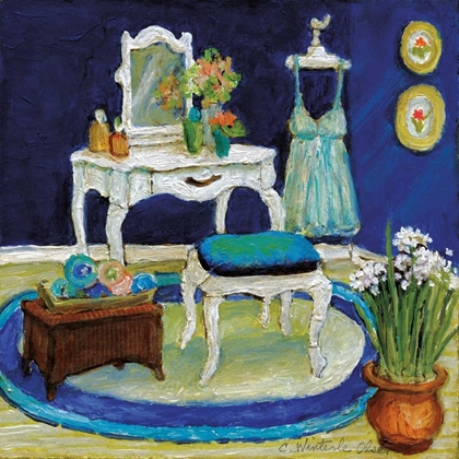 Picture of BLUE BOUDOIR I