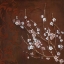 Picture of CHERRY BLOSSOMS ON CINNABAR I