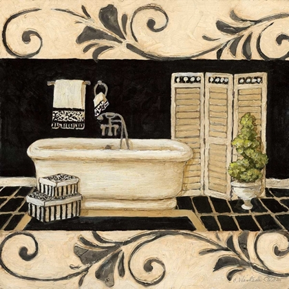 Picture of EBONY AND IVORY BATH II