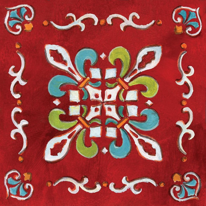 Picture of RED BANDANA MOSAIC