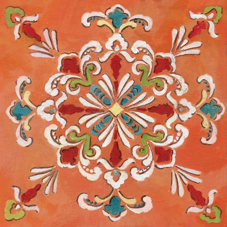 Picture of ORANGE BANDANA MOSAIC