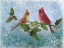 Picture of WINTER CARDINAL DUET II